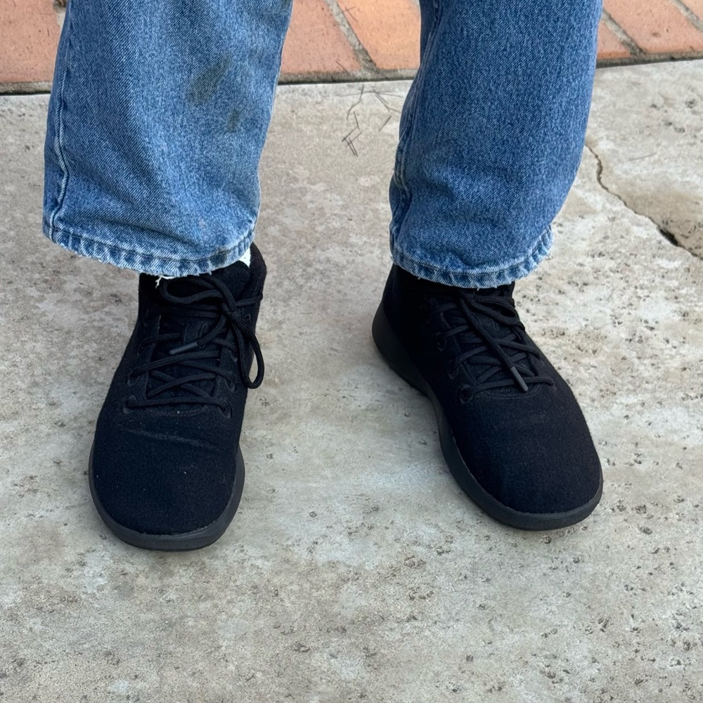 Men’s all wool all bird ankle boots size 13… only worn 2x